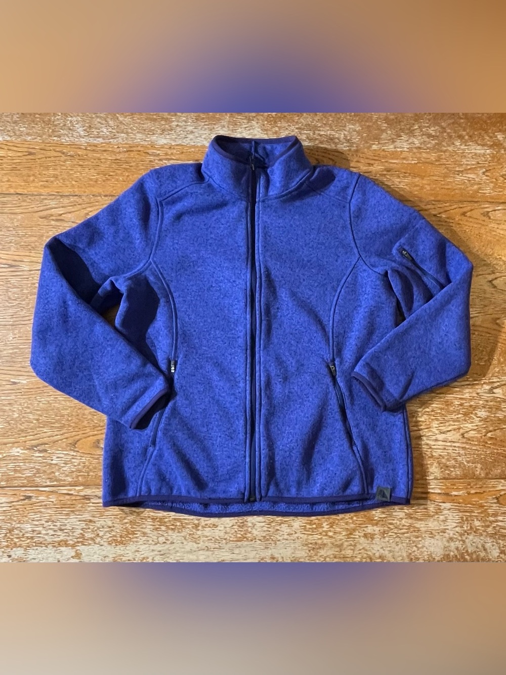 L.L. Bean  full-zip sweater “better sweater” fleece jacket size large
